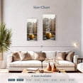 thumbnail image 4 of Elephant Stock Morning Cup Of Coffee Wall Art - Vertical Multi Panel Canvas - Kitchen Wall Decor - Food And Drink Multi Panel - Gray And Brown Decor - 12" x 27", 4 of 8