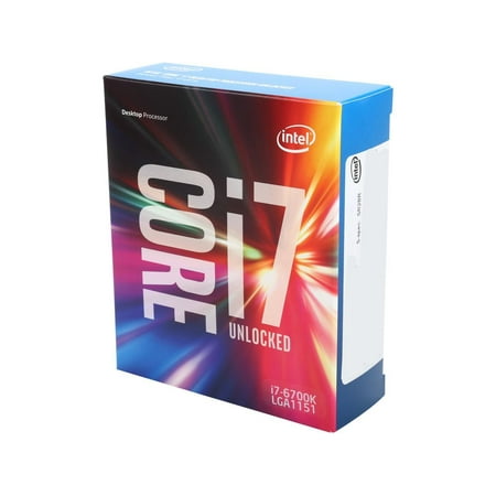 Intel Core i7 6th Gen - Core i7-6700K 8M Skylake Quad-Core 4.0 GHz LGA 1151 91W BX80662I76700K Desktop Processor Intel HD Graphics 530