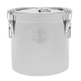 thumbnail image 3 of TOOL1SHOoo Stainless Steel Airtight Canister for Kitchen, Dry/Wet Food Rice Cereal Grain Canisters Container-Keep Flour, Sugar, Coffee, and Tea Fresh w/Handles+Lid (33L), 3 of 7