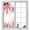 Red, variant on Red Eucalyptus Leaves Privacy Window Film, Decorative Frosted Glass Window Film, Summer Botanical Weeping Reusable Peel and Stick Static Cling for Home Bathroom Office Glass Door 17.7"x39.3"