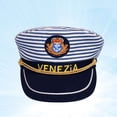 thumbnail image 3 of 1Pack Captain Hat Multi Color Cotton for Adults and Children, 3 of 8