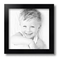 thumbnail image 2 of ArtToFrames 10" x 10" Satin Black Picture Frame, 10x10 inch Black Wood Poster Frame (WOM-1451), 1 Pack, 2 of 8