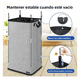 thumbnail image 4 of Cesto de Ropa Plegable 80L Grande Rectangular y con Asas Resistentes Belug, Gris, 4 of 5