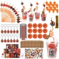 thumbnail image 1 of Baloncesto Party Favors LiyIQ 158 unidades con pelota antiestrés con pajita, 1 of 6