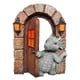 thumbnail image 1 of Escultura de Jardín Dinosaurio Kuymtek Apertura Puerta Estatua (B), 1 of 9