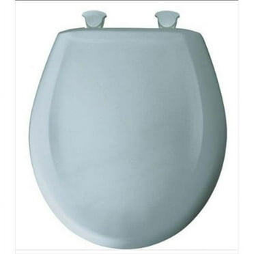 200SLOWT 344 Slow Close STA-TITE Round Closed Front Toilet Seat in Heron Blue