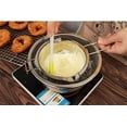 thumbnail image 4 of Acero inoxidable Crisol universal Hervidor doble Inserto Carcasa doble Mango resistente al calor Fondo plano Mantequilla derretida Chocolate Queso Caramelo Ormromra WL-00124, 4 of 8
