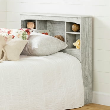 Maykoosh Rustic Refinement Bookcase Headboard With Storage