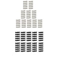 thumbnail image 1 of Marcadores de ropa,Marcadores de tamaño de plástico,Marcadores de suspensión,Etiquetas de marcador de tamaño de medidor de suspensión,Sizer Cubos Clip Hebil Baoblaze Marcadores de ropa, 1 of 8