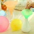 thumbnail image 3 of Decor Store 5Pcs/Set Kitchen Funnels Compact Stackable Colorful Filling Bottle Food Grade Funnels for Daily Use, 3 of 9