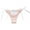 Pink, variant on Womens Panties Breathable Seamless Thong Panties Pink L