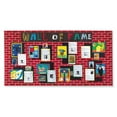 thumbnail image 4 of Fadeless Bulletin Board Art Paper, Two- Tone Brick, Red, 48 in x 50 ft roll, color fast, display, 4 of 6