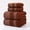 Coffee, variant on 4 Pack Luxurious 100% Cotton Bath Towel Set, Ultra-Soft and Highly Absorbent, 400 Gsm Perfect for Couples and Bathroom Decor