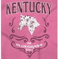 thumbnail image 2 of Kentucky Bluegrass Cute Floral Horse Women's Plus Size Graphic Tee Brisco Brands 2X, 2 of 3