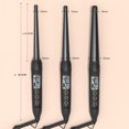 thumbnail image 2 of HsdsBebe 32mm Curling Iron, LCD Display Barrel Curling Wand with 15 Heat Setting(140°F to 450°F),1.25 inch Ceramic Tourmaline Hair Curler include Glove, 2 of 5