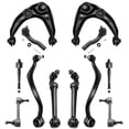 thumbnail image 7 of Detroit Axle - 14pc Suspension Kit for 2.5L 2010 2011 2012 Ford Fusion, Ready Struts, Upper Lower Forward Rearward Control Arms, Inner & Outer Tie Rods, Sway Bar Links Replacement, 7 of 7