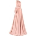 thumbnail image 5 of Drtj 2-14T Kids Teens Junior Flower Girl Wedding Bridesmaids Flowy Chiffon Ruffles Sleeve Pageant Long Dress, 5 of 7