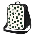 thumbnail image 1 of Balery Abstract Green Polka Dot Caja de Almuerzo y Bolsa de Almuerzo para Hombres y Mujeres, Bolsa de Almuerzo Reutilizable con Gran Capacidad, Bolsa de Almuerzo Aislada, 1 of 7