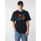 thumbnail image 1 of Camiseta gráfica para hombre con la inscripción "Drip Too Hard", estampado colorido, cuello redondo, tejido de punto de poliéster, corte regular, ligera y elástica, para adultos, hombres, mujeres, ado, 1 of 7