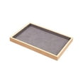 thumbnail image 2 of lionlar Jewelry Display Case Drawer Tray Wood Showcase Jewelry Holder Smooth for A, 2 of 9