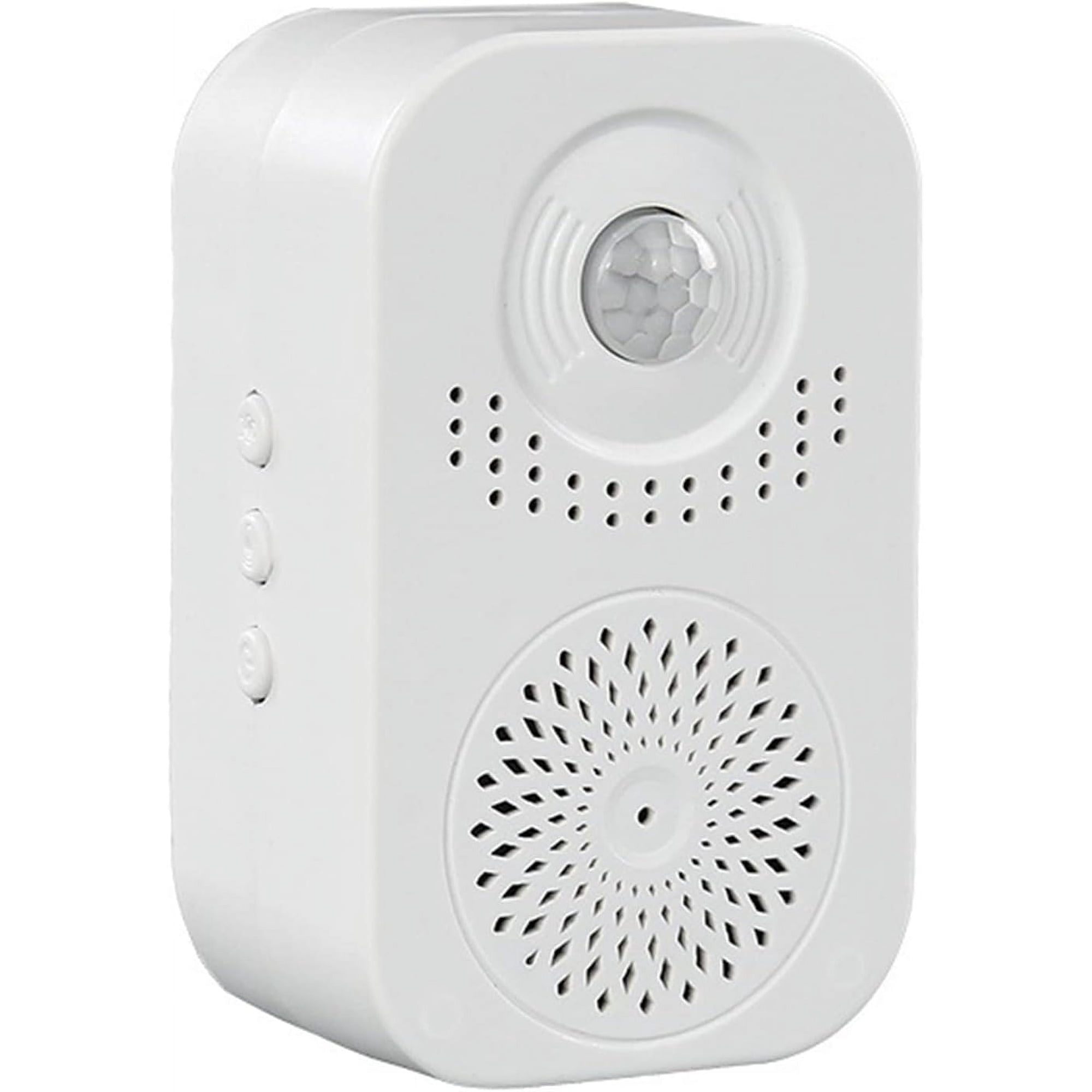 Motion Sensor Welcome Doorbell, Recordable Voice Entry Alert Chime, 2.04 x 1.45 x 3.35 in for Shop & Home