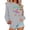 #247-Gray, variant on Craaazy St Patricks Day Shirts Women's Long Sleeve Green Theme Leisure Shamrock Prints Crewneck Raglan Sleeve Hoodless Clothes Gifts