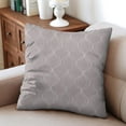 thumbnail image 4 of 18 x 18 Inch Comfy Grey & Beige Linen Pillow Covers - Pack of 2, Ideal for Sofa, Couch & Bedroom Decor, 4 of 7