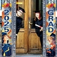 thumbnail image 4 of Zhourta 2025 Graduation Party Banner Decorations for Wall Door Hanging Photo Backdrop Scene Arrangement, 4 of 6