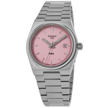 Tissot PRX 35mm Quartz Pink Dial Steel Women's Watch T137.210.11.331.00