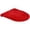 Red, variant on Zemara Bathroom Toilet Lid Cover, Microfiber Machine Washable Toilet Seat Covers, 18x19 inch, Fits Most Round, Elongated Lids, Accessories Decor,50cm,White
