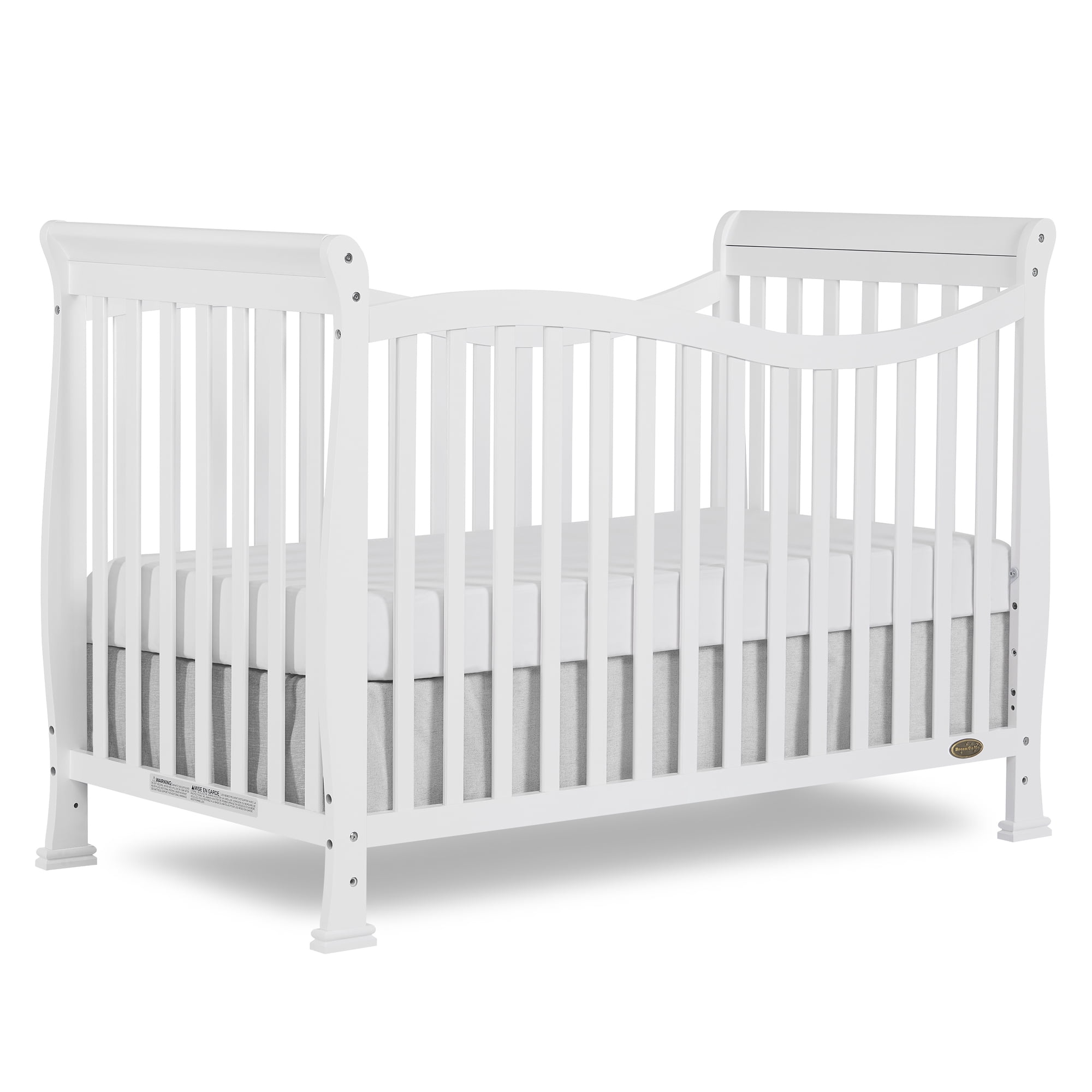 Dream On Me Violet 7-in-1 Convertible Crib White