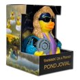 thumbnail image 1 of Celebriducks - Pond Jovial - Patos de goma flotantes - Regalo de juguete de baño coleccionable para niños y adultos de todas las edades, 1 of 5