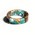 thumbnail image 6 of Handmade Wood Resin Ring Anniversary Gift For Women,F,7, 6 of 18