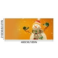thumbnail image 2 of Feliz Navidad Navidad El Fondo Fiesta De Navidad Papá Noel Fotografía Navidad Puerta De Garaje Fondo Decoración Para Fiestas 7 * 16 Pies., 2 of 3