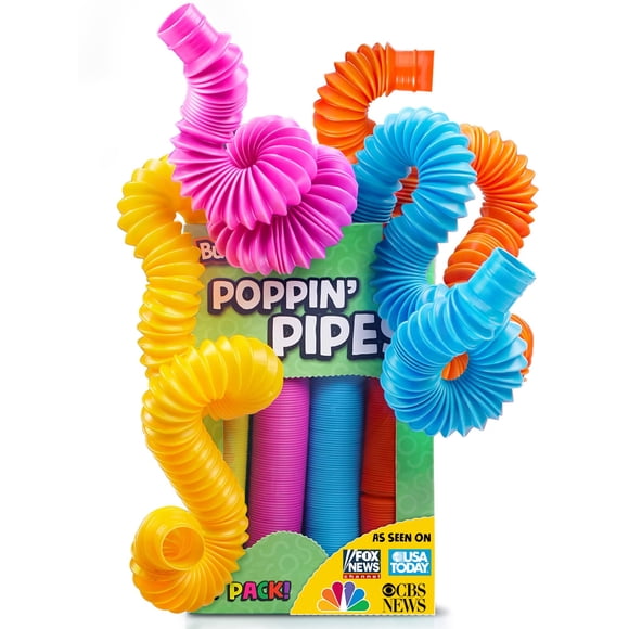 Juguete sensorial BUNMO Pop Tubes, paquete de 30 unidades, para niños mayores de 3 años