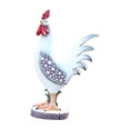 thumbnail image 1 of Figuras de estatua de pollo, artísticas, coleccionables de animales de granja, escultura de jardín para oficina, patio, jardín, patio Pequeña Macarena Estatua de pollo, 1 of 8