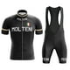thumbnail image 2 of Conjunto de maillot de ciclismo retro Molteni negro para hombre, pantalones de montar de manga corta, ropa clásica de ciclismo de montaña, maillot de triatlón, 2 of 4
