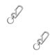 thumbnail image 1 of Qarigey 2-in-1 Keychain Portable Keyring Buckle Car Tool Holder Backpack Carrying Carabiner Ring Camping Key Opener Picnic Bottle 2piezas, 1 of 6