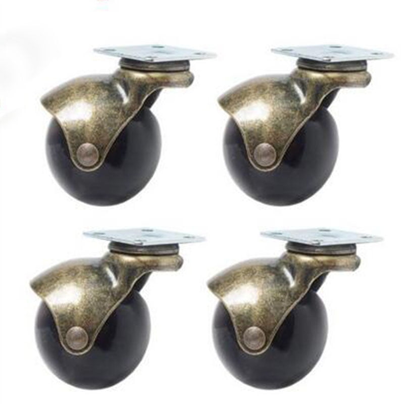 4pcs 1.5 Small Caster Wheels For Sofa Furniture Table Cabinet Bed Castors Tires 