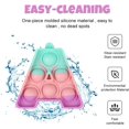 thumbnail image 3 of CPDD 26 Letter Shape Keychain Pop Fidget Toy ,Simple Dimple Sensory Toys Pack for Autism Special Needs Stress Reliever, 3 of 7