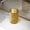 Golden, variant on Textured Plastic Mouthwash Cup, Bathroom Toothbrush Holder Tumbler Portable Reusable Toothpaste & Toothbrush Storage Mug for Home Travel Hotel, Clear