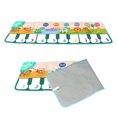 thumbnail image 3 of Interactive Musical Piano Play Mat for Toddlers 4-6 Years - Educational Toy with Cognitive Development Features, Durable Material & Portable Design for Home/Travel - Multi-Functional Kids' Learning, 3 of 5