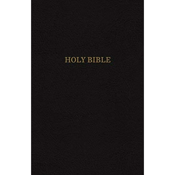 KJV Super Géante Bible de Référence d'Impression (Cuirflex Noir)