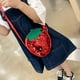 thumbnail image 5 of Bolso de mano con forma de piña y fresa con lentejuelas para mujer, bandolera tipo mensajero, con forma de fruta, de stock local, 5 of 5