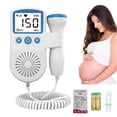 thumbnail image 2 of Aparato cardíaco fetal Doppler portátil para el hogar, 3,0 Mhz, con batería de Gel, protección de seguridad para mujeres embarazadas y bebés, 2 of 4