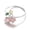 2silver, variant on Exquisite And Small Pineapple Copper Micro Inlaid Ring Women