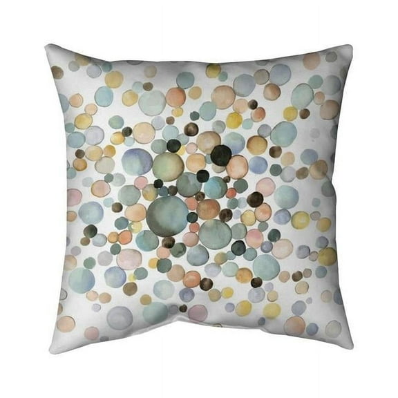 16 x 16 in. Little Bubbles-Double Sided Print Indoor Pillow Cover