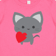 thumbnail image 4 of Inktastic Heart Cat Boys or Girls Baby T-Shirt, 4 of 5