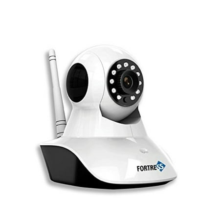 Total Security Eye Sight -Wi-Fi HD 360 Security Camera with Infrared Night Vision, Remote Viewing via Fortress Smart Phone App. for Business and Home