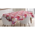 thumbnail image 1 of Ambesonne Abstract Art Tablecloth Rectangular Table Cover, Skull and Corals, 60"x90", Multicolor, 1 of 3